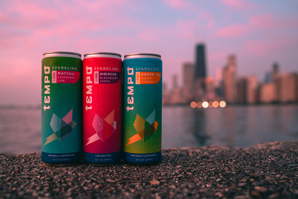 Tempo Launches Two New CBD-Infused Sparkling Teas